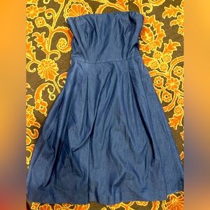 White house black market denim, Dress.